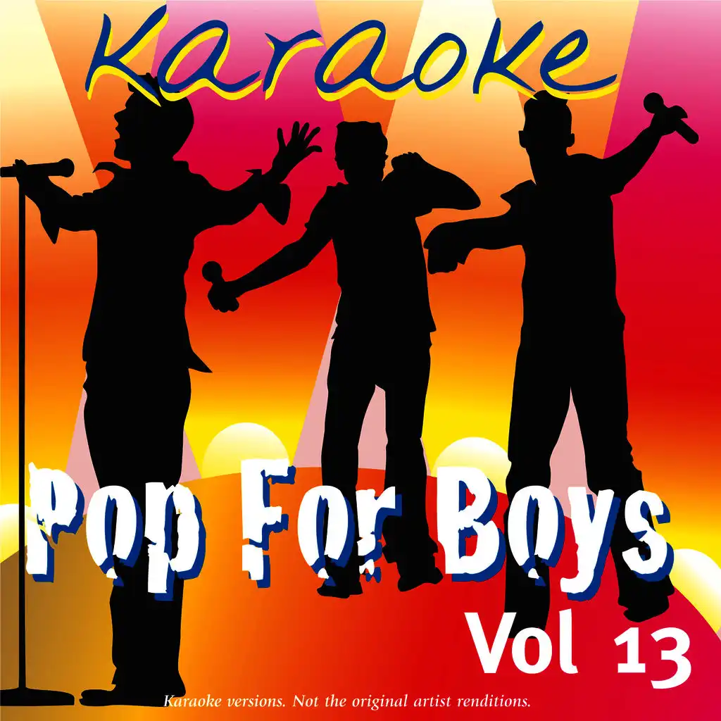 Karaoke - Pop For Boys Vol.13