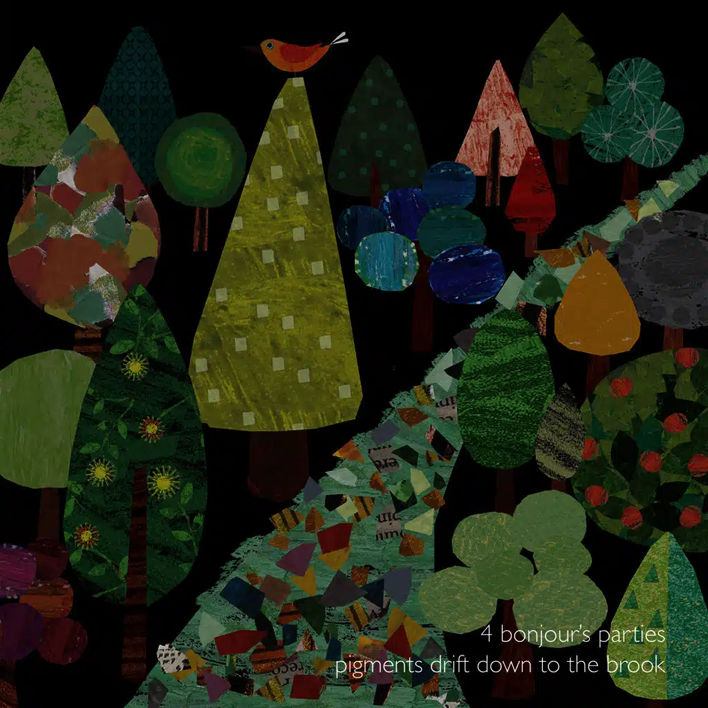 Pigments Drift Down To The Brook