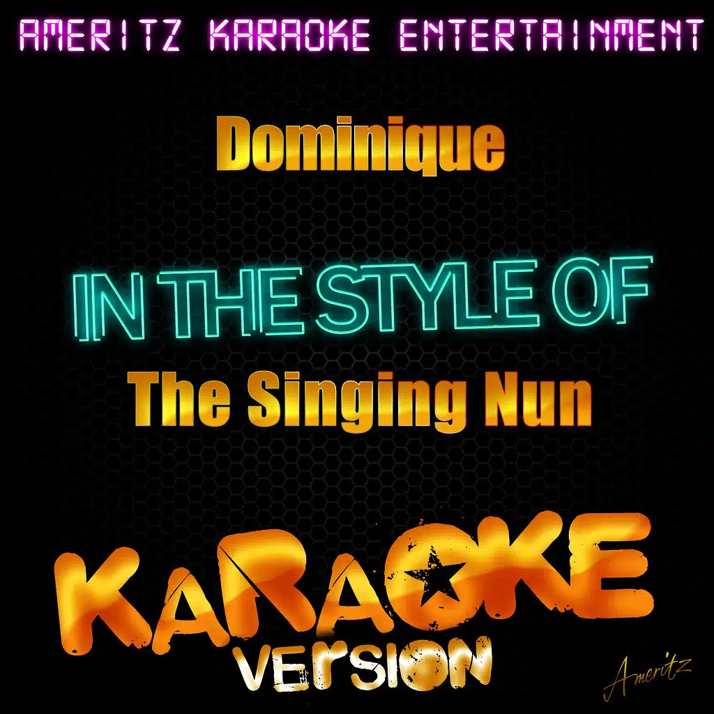 Dominique (In the Style of the Singing Nun) [Karaoke Version]