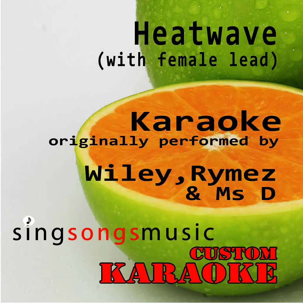 Heatwave (with Female Lead) [Originally Performed By Wiley, Rymez & MS D] [Karaoke Audio Version]