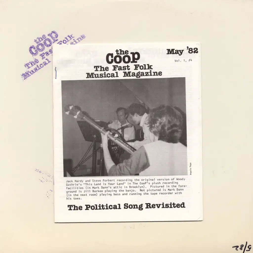 The CooP: Fast Folk Musical Magazine (May 1982, Vol.1, No. 4): The Political Song Revisited