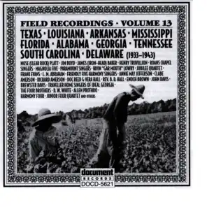 Field Recordings Vol. 13: Texas, Louisiana, Arkansas, Mississippi, Florida, Alabama, Georgia, Tennessee, South Carolina, Delaware