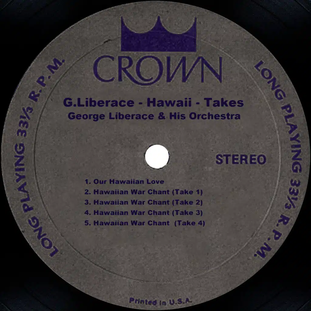 Hawaiian War Chant (Take 6)