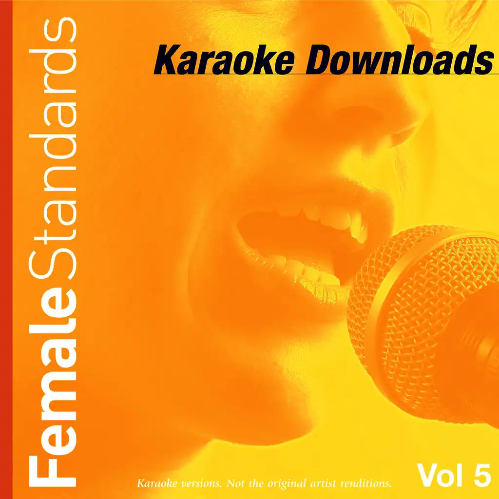 Karaoke Downloads - Female Standards Vol.5