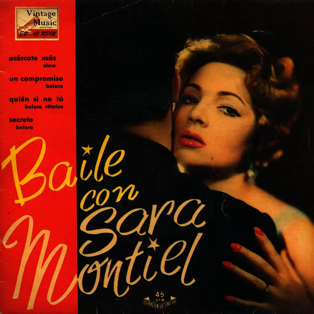 Vintage Dance Orchestras Nº22 - EPs Collectors "Dancing With Sara Montiel"