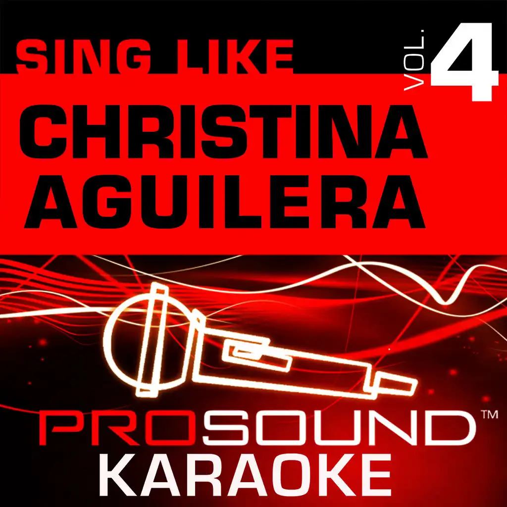 Falsas Esperanzas (Karaoke Lead Vocal Demo) [In the Style of Christina Aguilera]