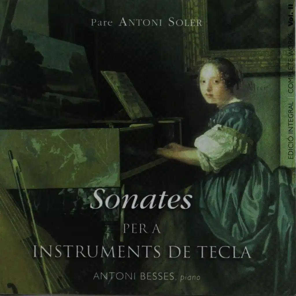 Pare Antoni Soler Sonatas For Keyboard Vol. 3