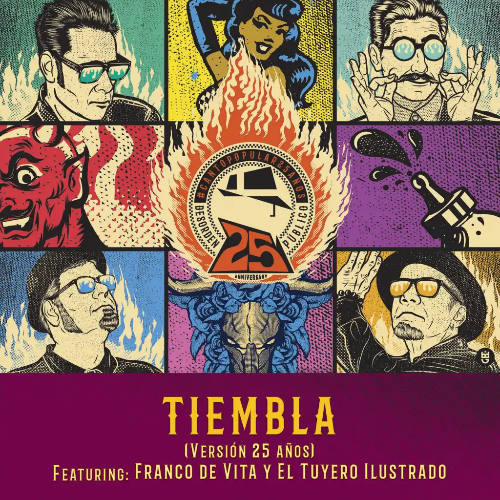 Tiembla (Versión 25 Años) [feat. El Tuyero Ilustrado & Franco de Vita]