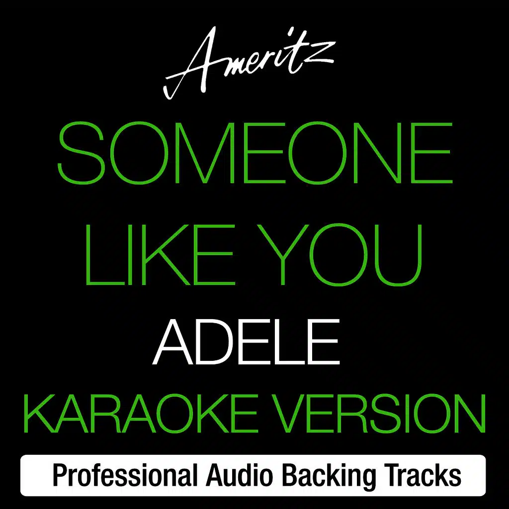 Someone Like You (Originally Performed By Adele)