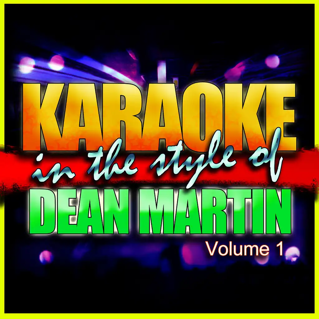 Karaoke - Dean Martin Vol. 1