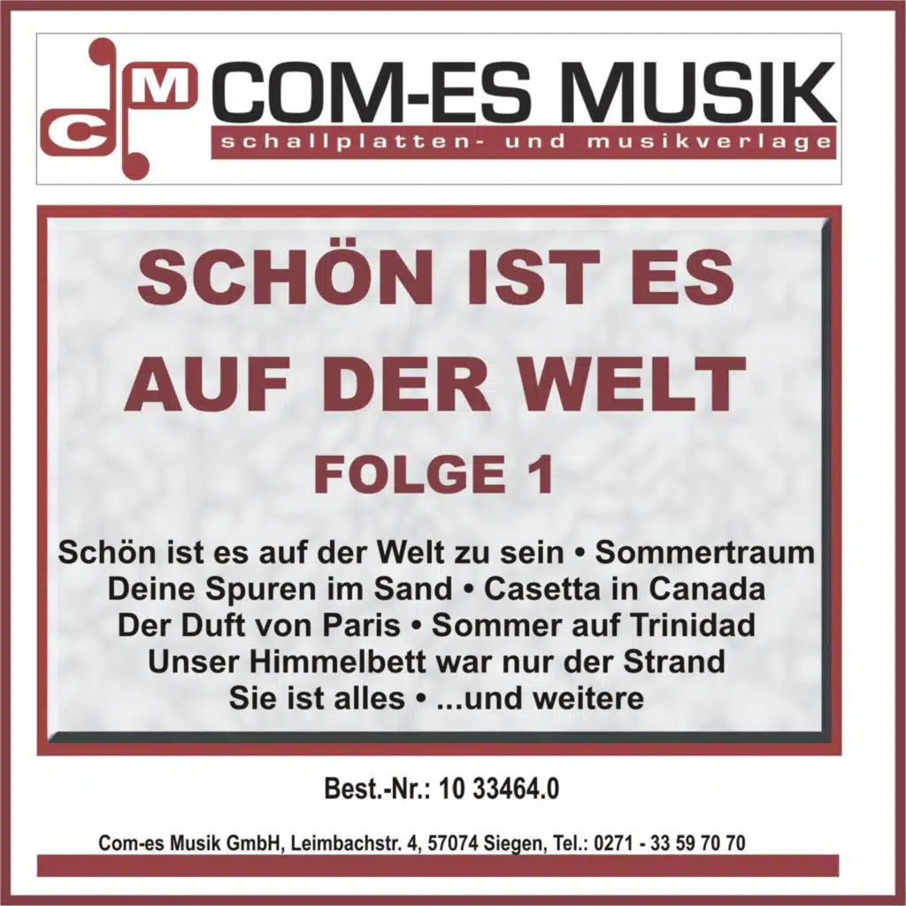 Ferne und Einsamkeit (La Lontananza) (Re-Recording)