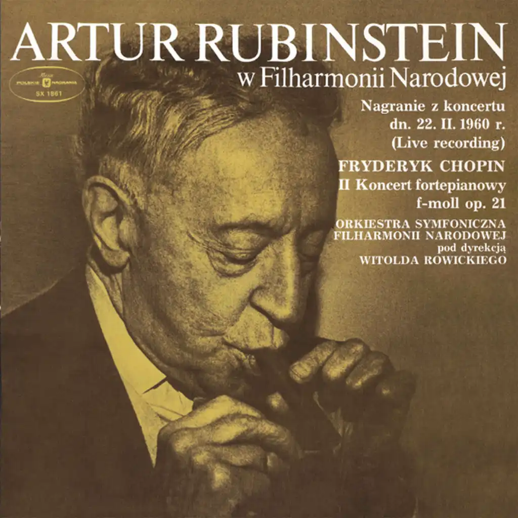 Artur Rubinstein w Filharmonii Narodowej