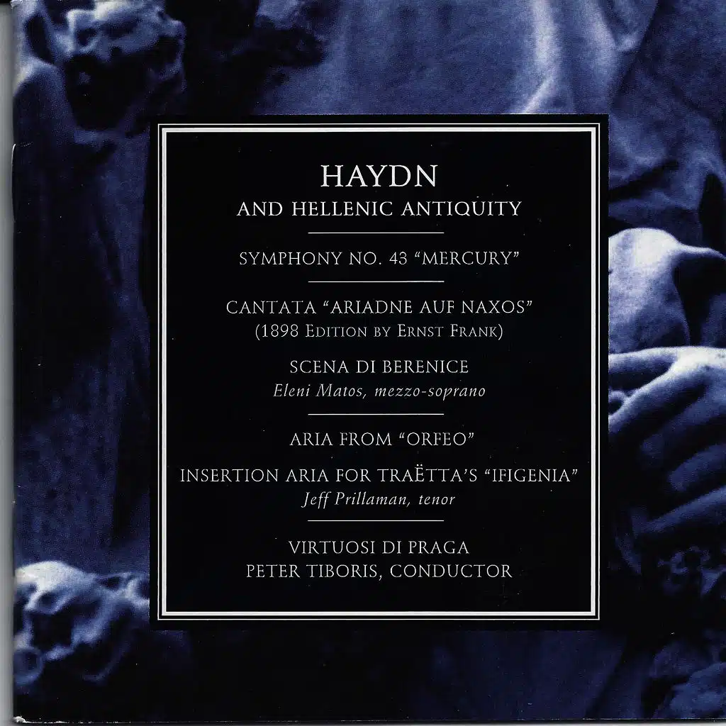 Recitative and Aria of Oreste, For Iphigénie in Tauride,  H. 24b/10