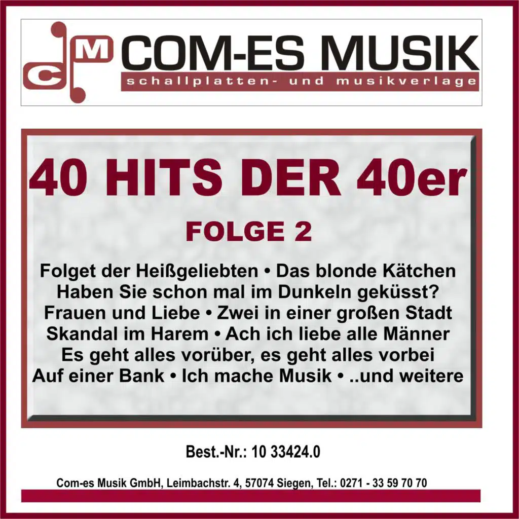 40 Hits der 40er, Folge 2