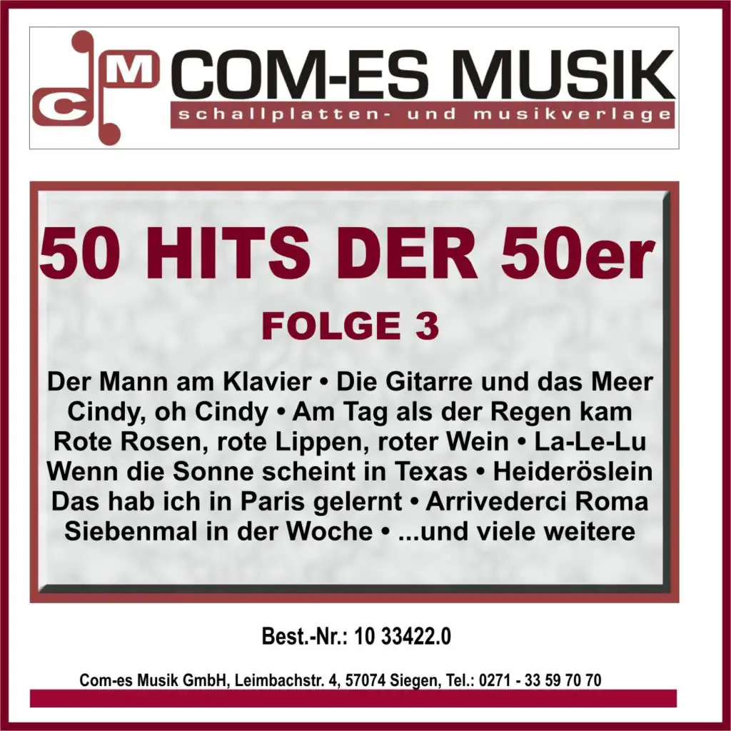 50 Hits der 50er, Folge 3