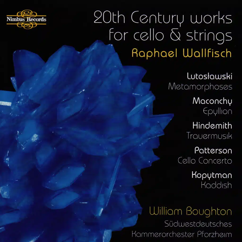 20th Century Works for cello and strings