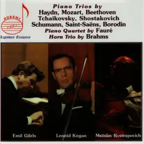 Ludwig van Beethoven & Emil Gilels & Leonid Kogan & Mstislav Rostropovich