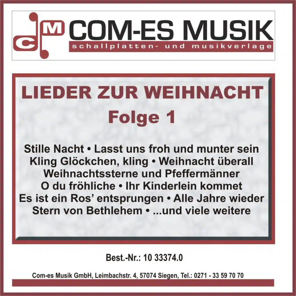 Lieder zur Weihnacht, Folge 1