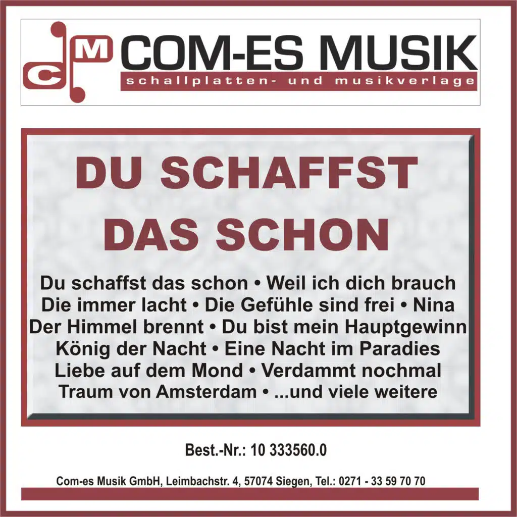 Du schaffst das schon