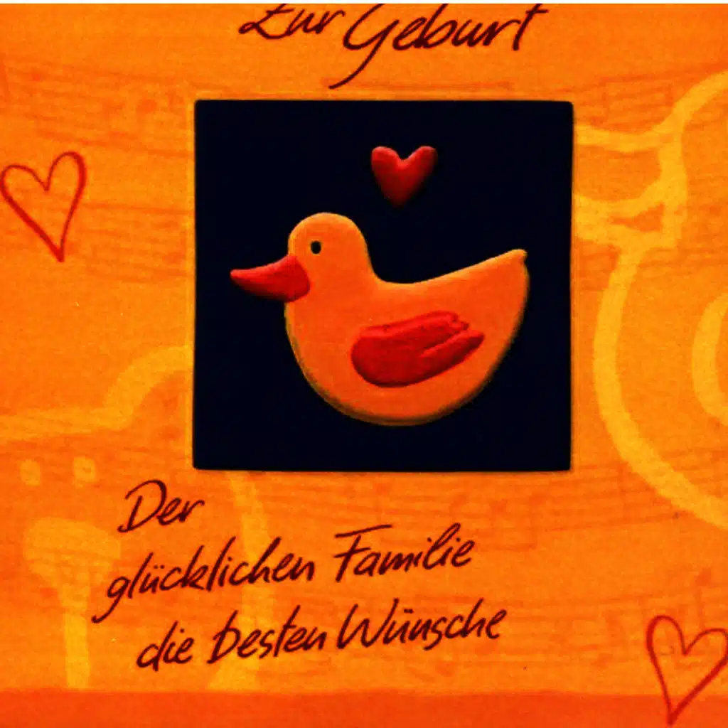 Zur Geburt-Der glücklichen Familie die besten Wünsche