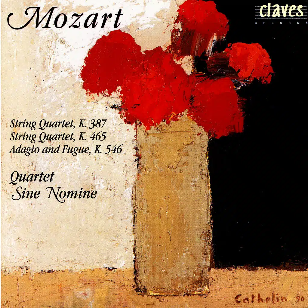 Wolfgang Amadeus Mozart: String Quartet, K. 387 / String Quartet, K. 465 / Adagio & Fugue, K. 546