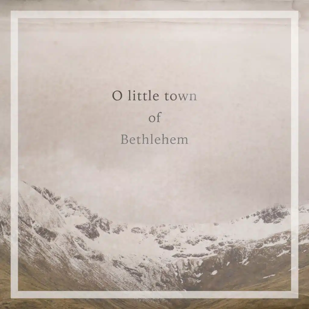 O Little Town of Bethlehem (Comin' Thro the Rye)
