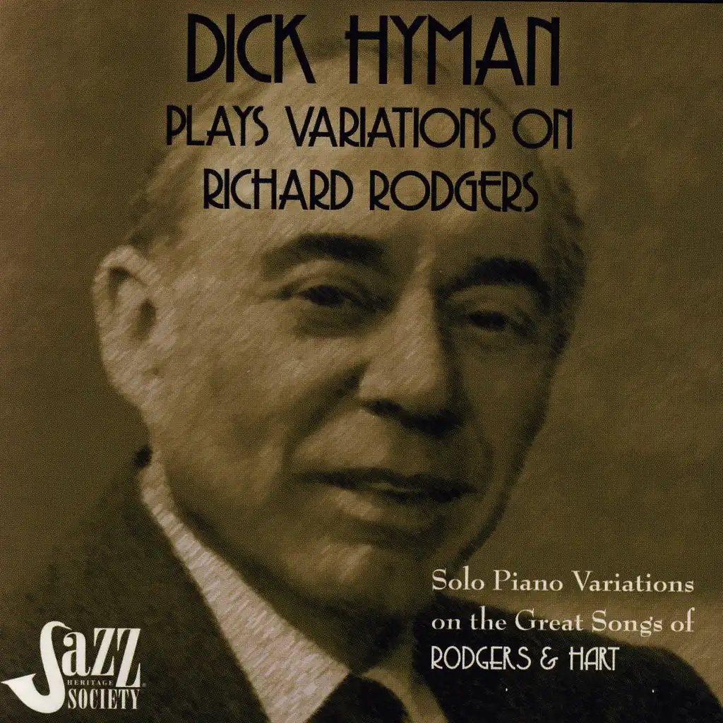 Dick Hyman Plays Variations on Richard Rodgers: Rodgers & Hart