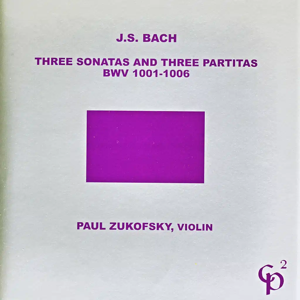 J.S. Bach: Three Sonatas and Three Partitas