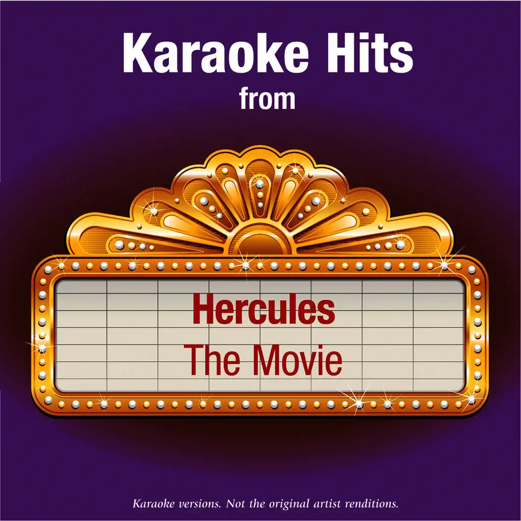 I Won’t Say (I’m In Love) (In The Style Of Hercules)