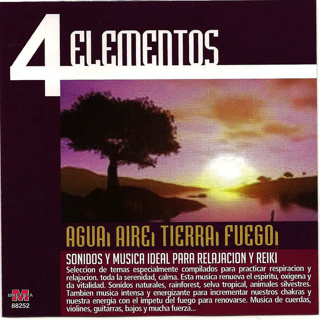 Reiki y relajacion, 4 elementos y el sonido de los pajaros