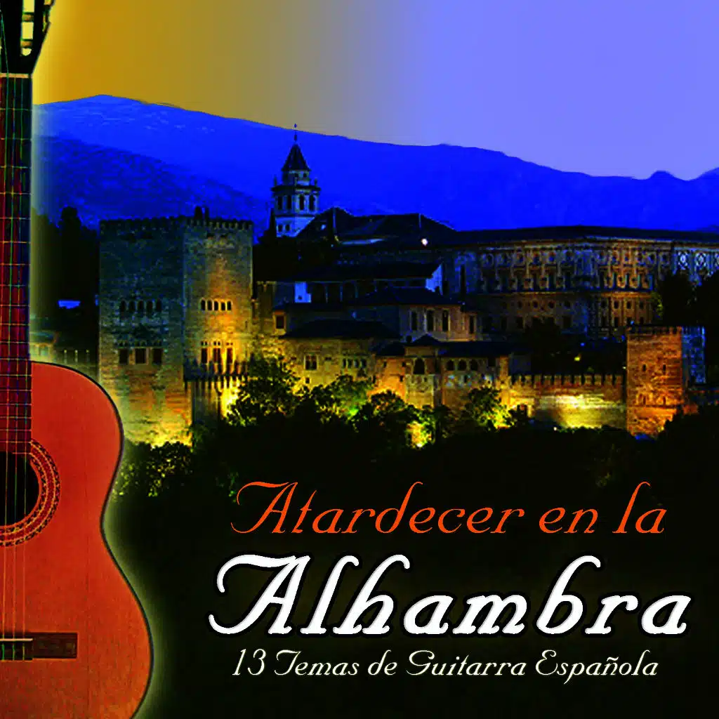 Atardecer En La Alhambra Con Guitarra Española
