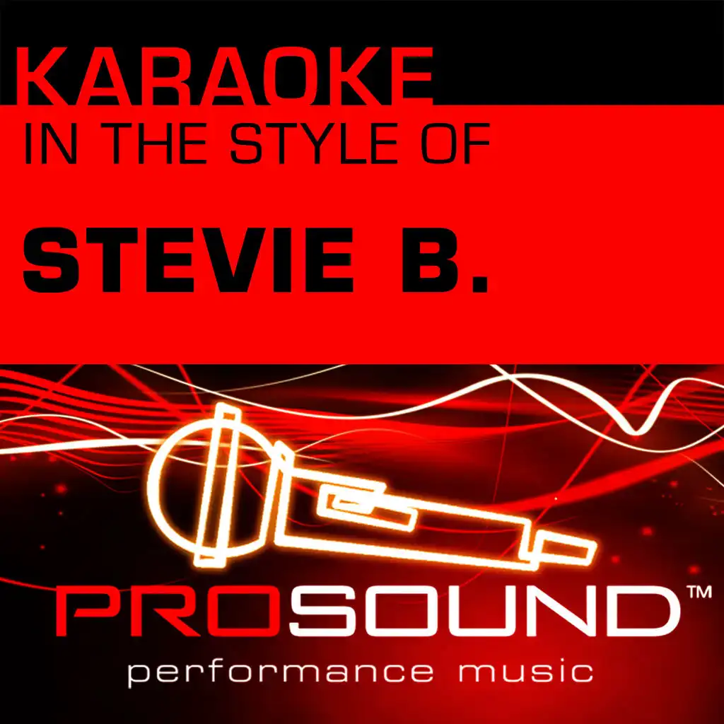 Because I Love You (Karaoke Lead Vocal Demo)[In the style of Stevie B.]