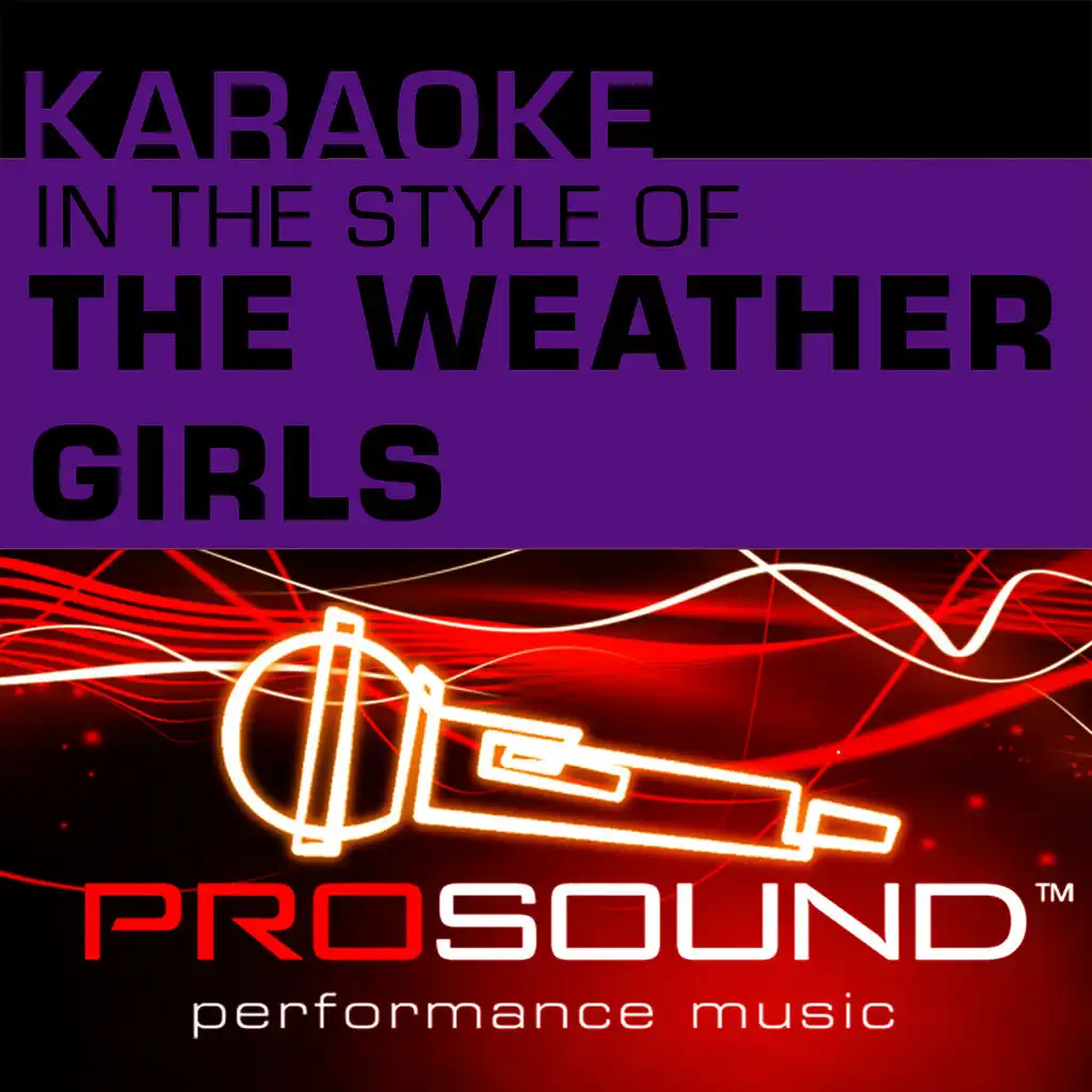 It's Raining Men (Karaoke With Background Vocals)[In the style of Weather Girls]