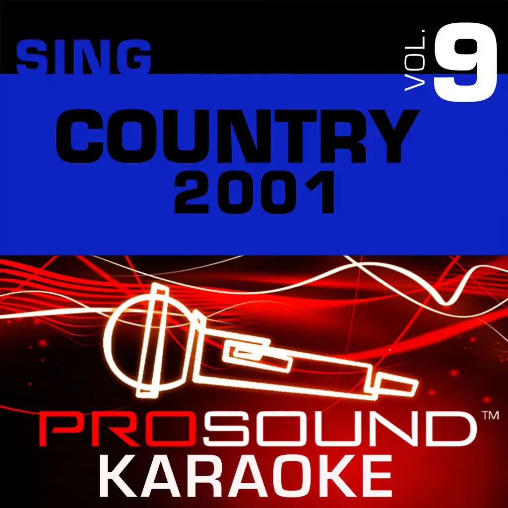 Sing Country 2001 v.9 (Karaoke Performance Tracks)