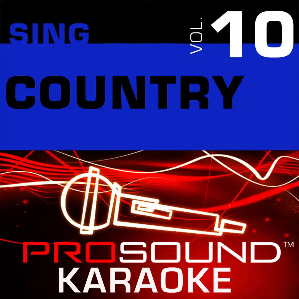 Sing Country v.10 (Karaoke Performance Tracks)