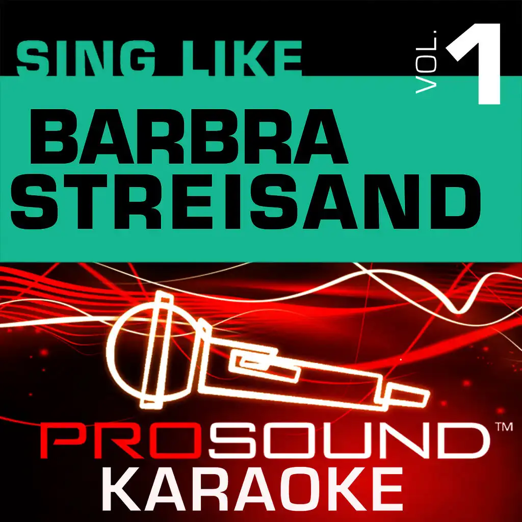 Somewhere (Karaoke Instrumental Track) [In the Style of Barbra Streisand]