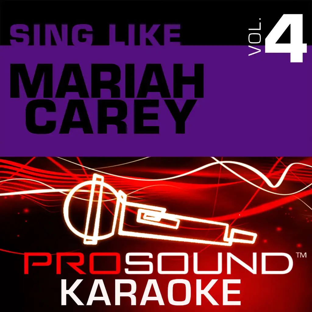 Always Be My Baby (Karaoke Lead Vocal Demo) [In the Style of Mariah Carey]