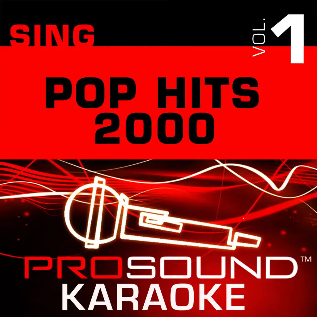 Sing Pop Hits 2000 v.1 (Karaoke Performance Tracks)