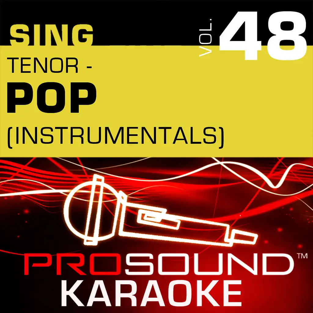 Sing Tenor - Pop, Vol. 48 (Karaoke Performance Tracks)