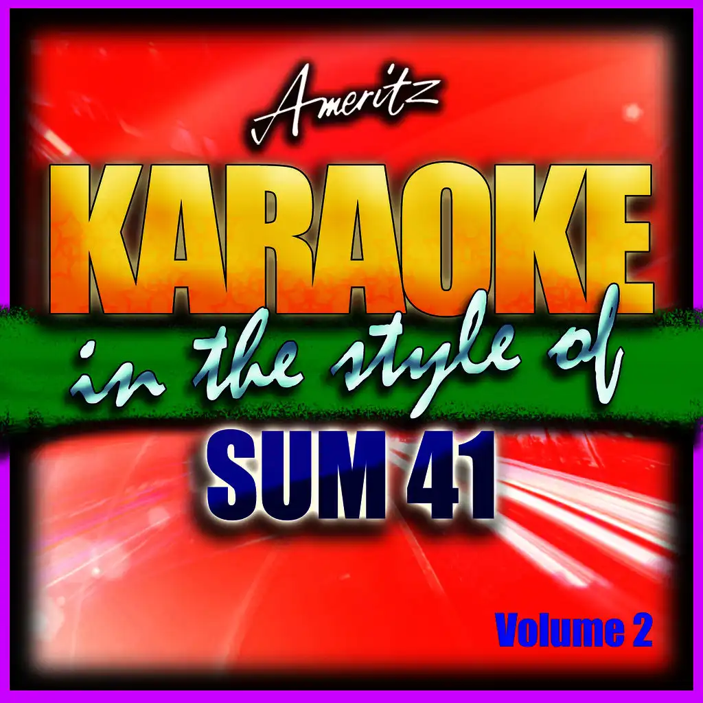 Karaoke - Sum 41 Vol. 2