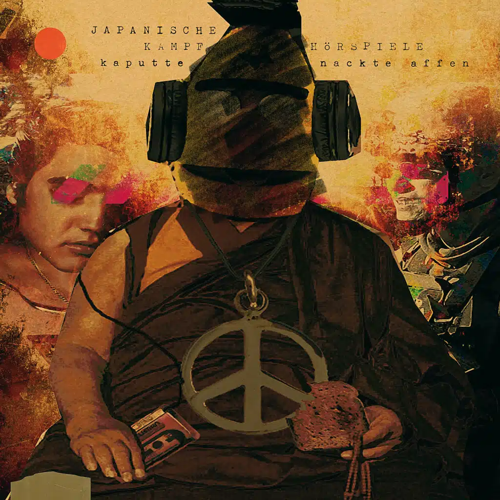 Kaputte nackte Affen