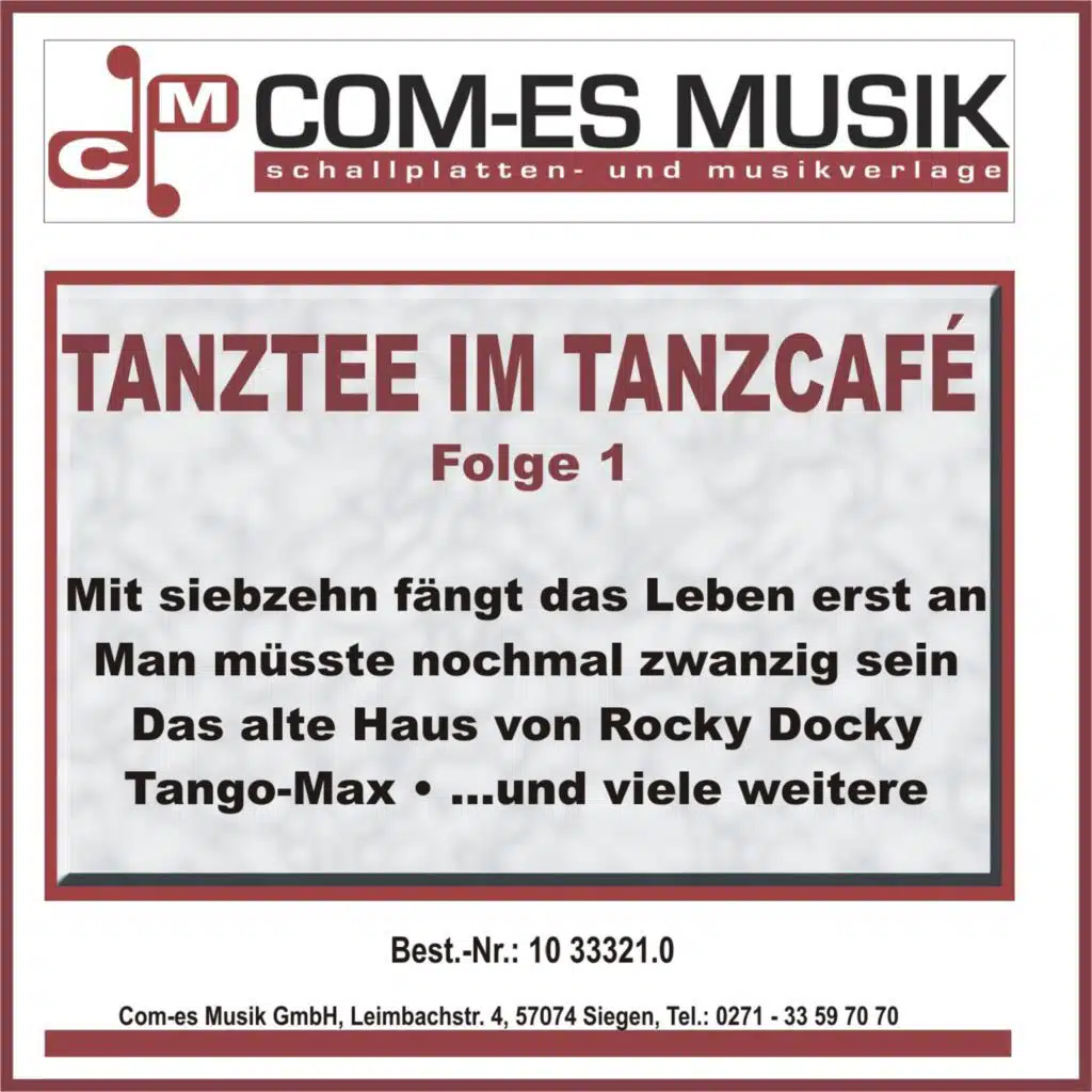 Tanztee im Tanzcafé, Folge 1