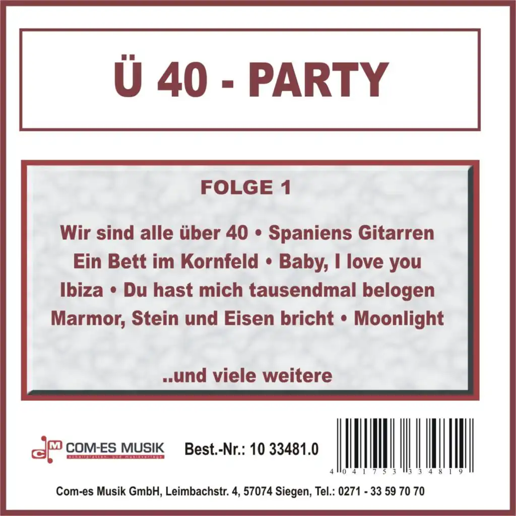 Ü40 - Party, Folge 1