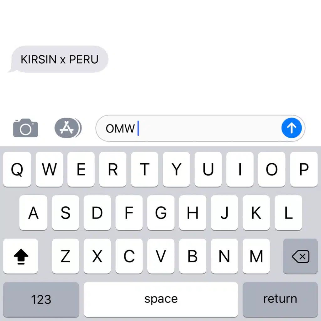 OMW (feat. Peru)