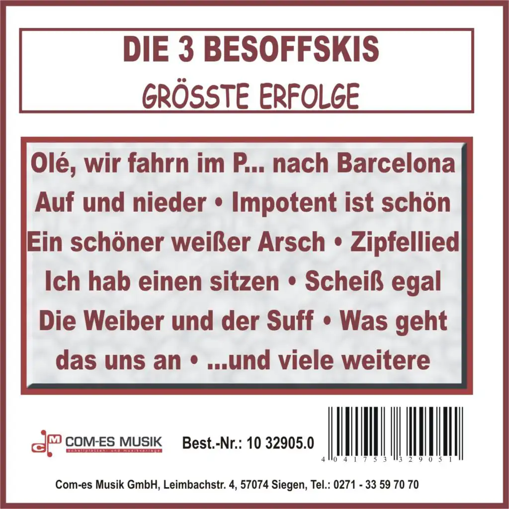 Die Weiber und der Suff