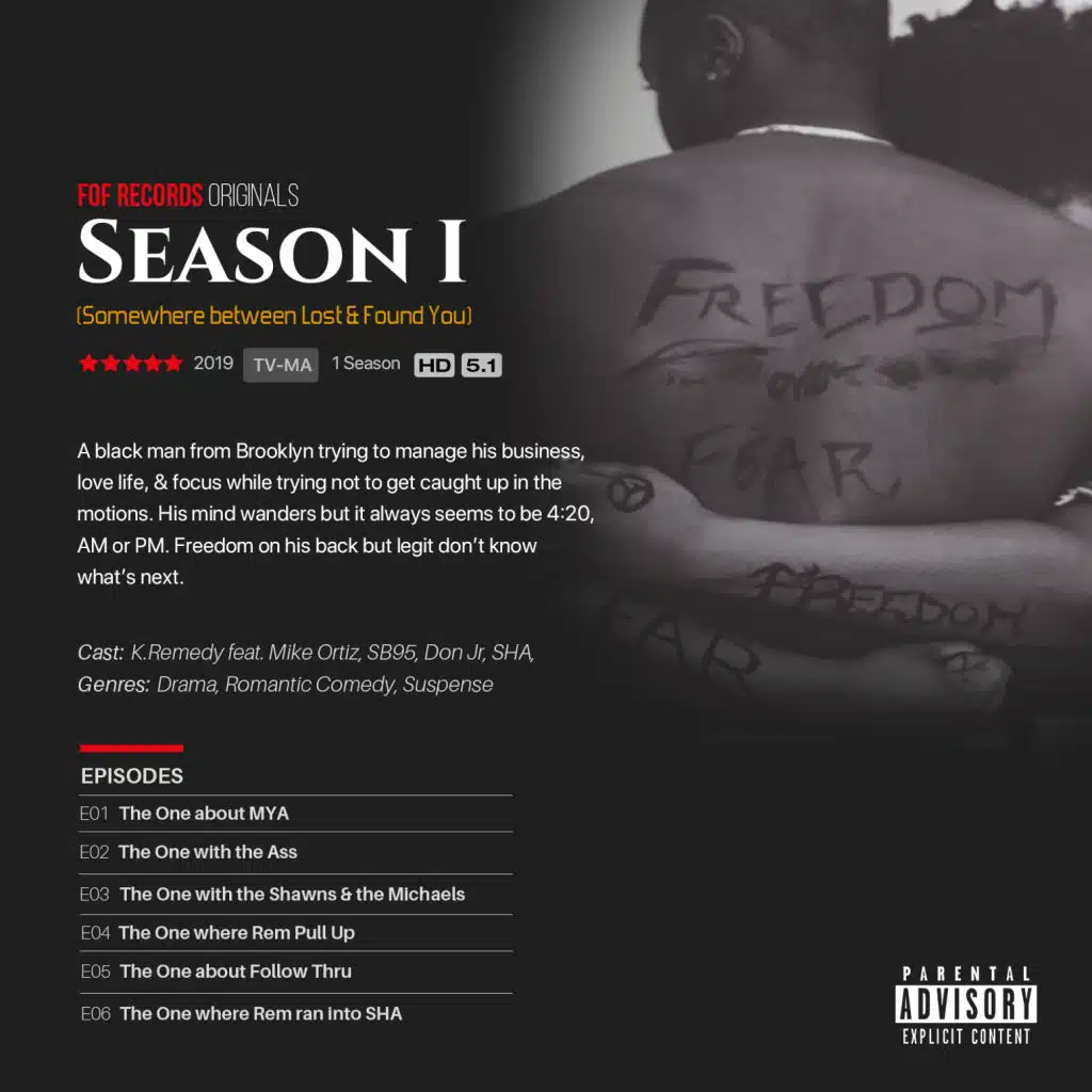 SEASON 1: SOMEWHERE BETWEEN LOST & FOUND YOU