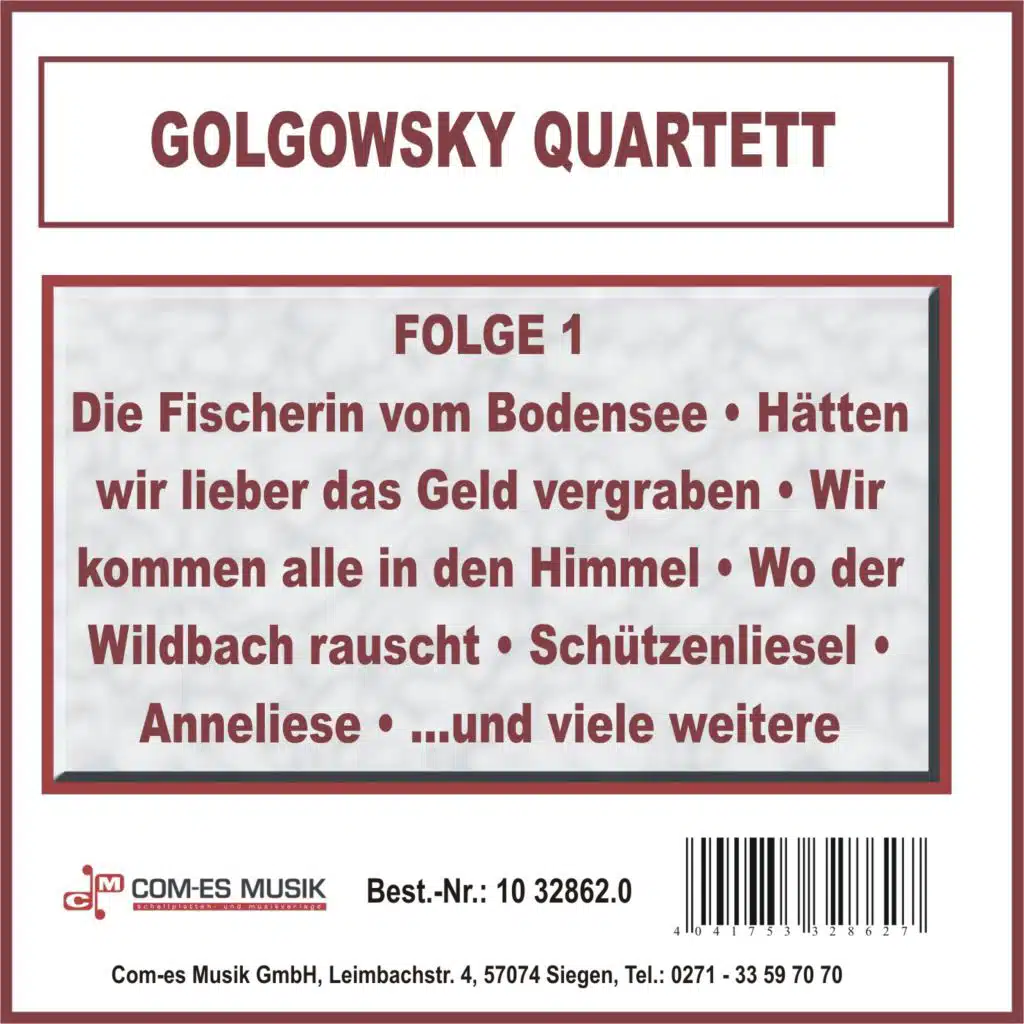 Golgowsky Quartett, Folge 1