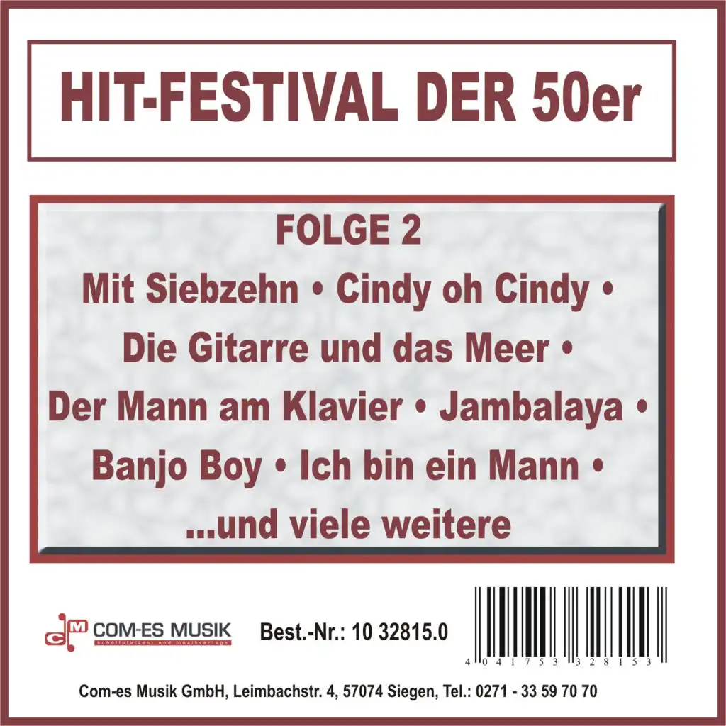Hit-Festival der 50er, Folge 2