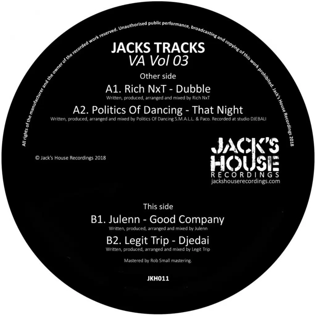 Jacks Tracks VA Vol 3