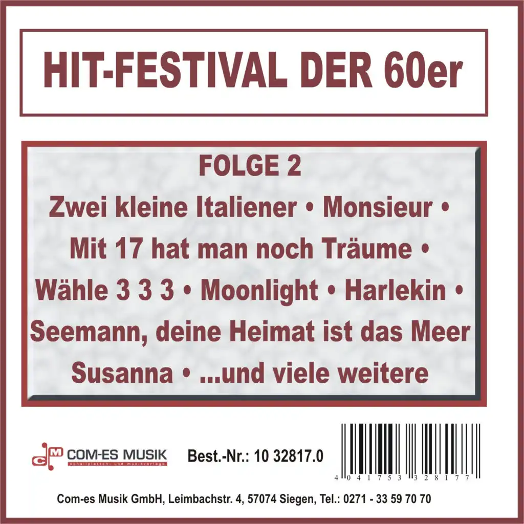 Hit-Festival der 60er, Folge 2